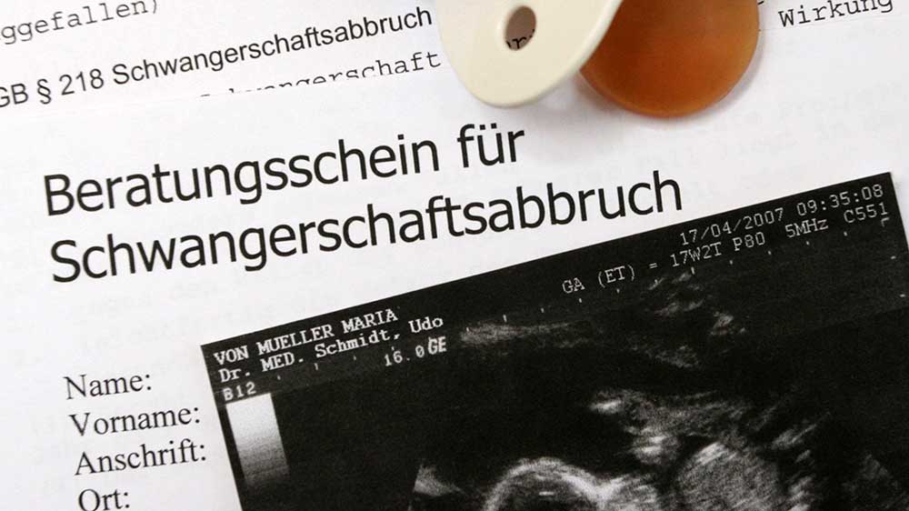 Ein Beratung ist vor einer Abtreibung in Deutschland vorgeschrieben