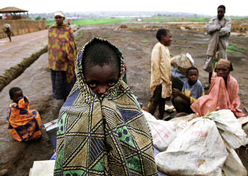 Ruandische Kinder im Flüchtlingslager Camp Magare in Burundi (Archivbild)