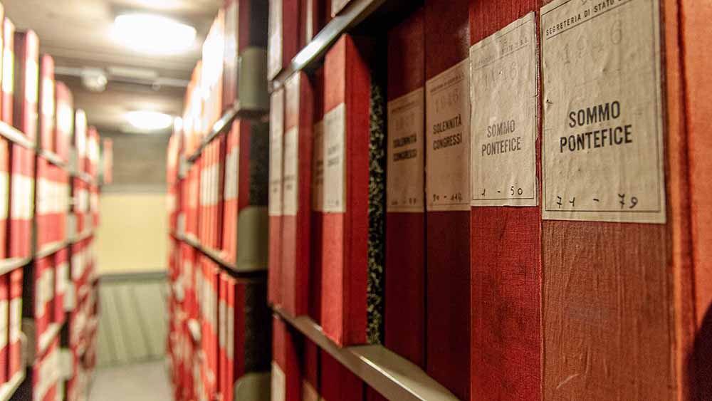 In den Archiven des Vatikan lagern Dokumente aus dem Pontifikat von Papst Pius XII.