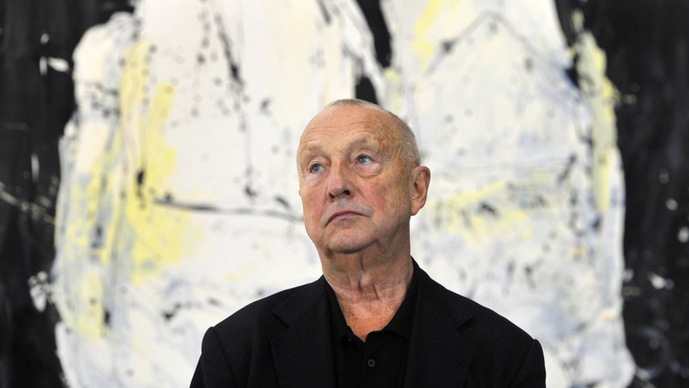 „Anderssein ist existenziell“ – Georg Baselitz vor seinem Bild "Blick über Brüssel hinüber"
