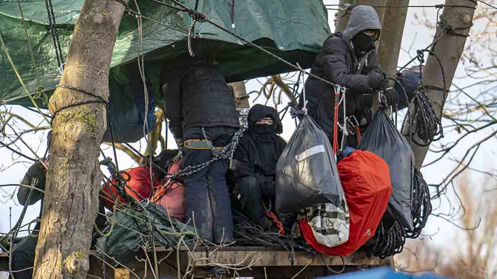 Die Räumung der Baumhäuser in Lützerath ist für die Polizei besonders schwierig