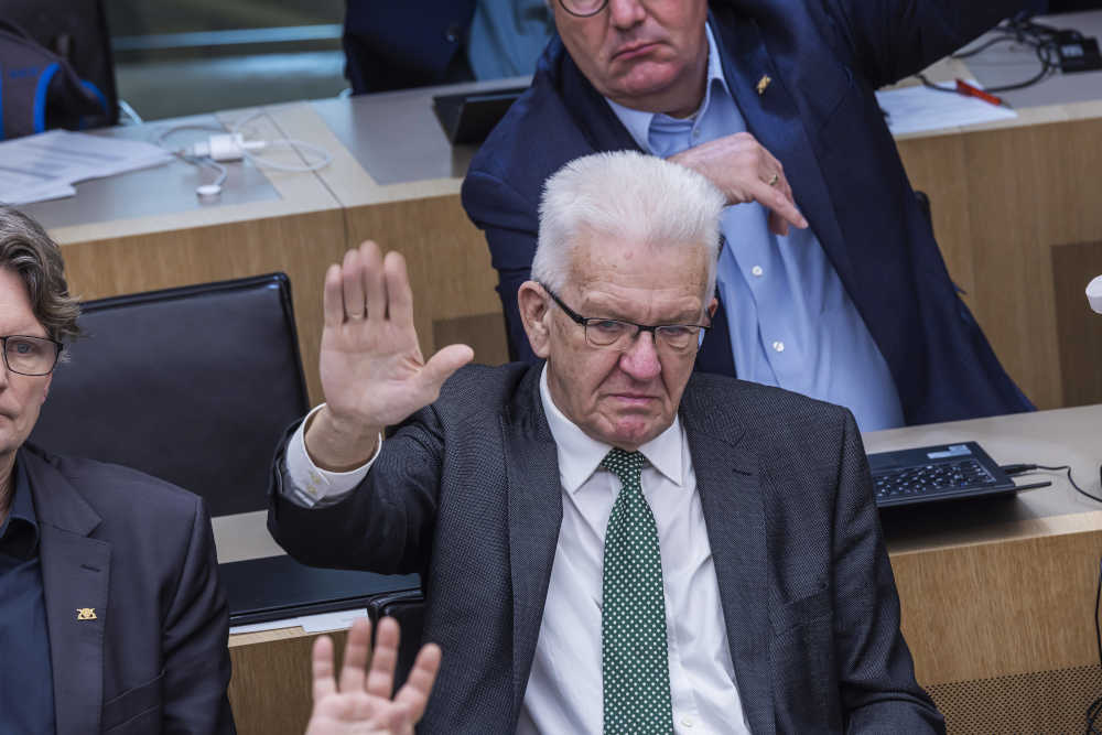 Baden-Württembergs Ministerpräsident Winfried Kretschmann (Grüne)