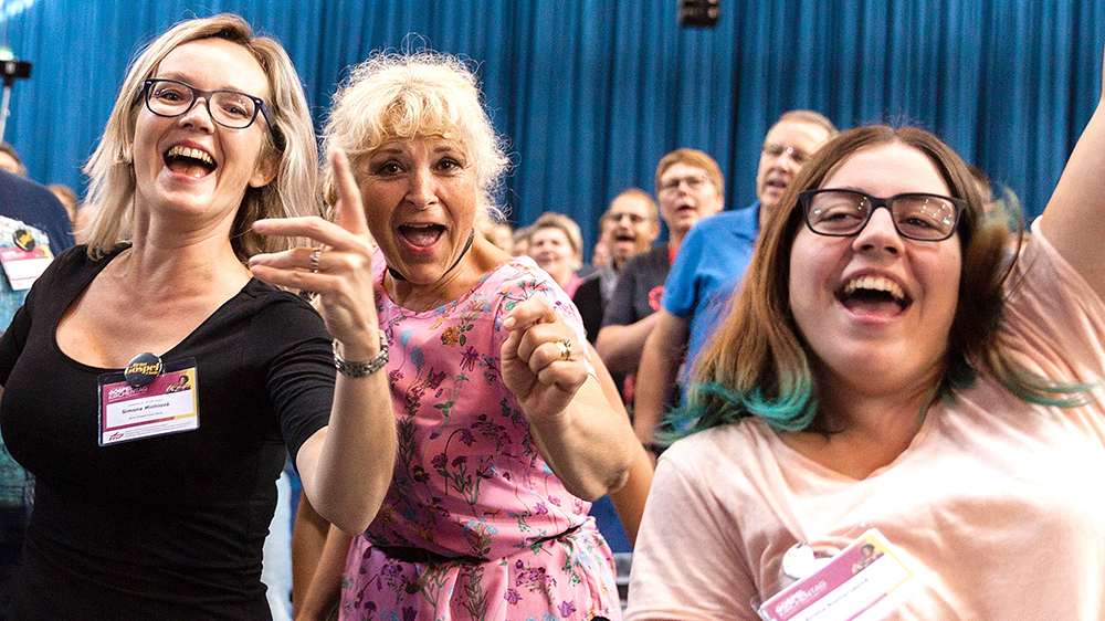 Singen – im Chor und allein – ist ein großer Bereich bei den Veranstaltungen der Evangelischen Pop-Akademie, die als Regionalstelle der Evangelischen Erwachsenenbildung Seminare und Workshops für alle Interessierten anbietet.