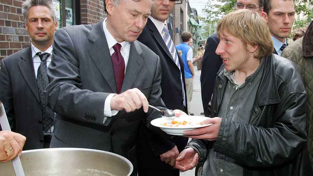 Im Juli 2004 schaute Bundespräsident Hors Köhler vorbei