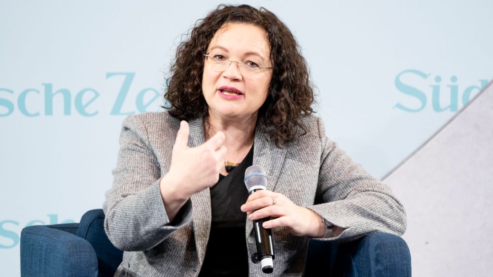 Die ehemalige SPD-Vorsitzende Andrea Nahles ist seit August 2022 Vorstandsvorsitzende der Bundesagentur für Arbeit.