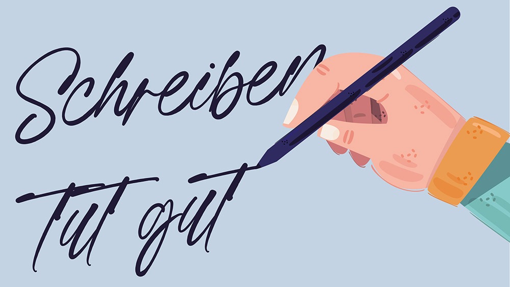 Schreiben kann auf vielerlei Weise gut tun und hilfreich sein.