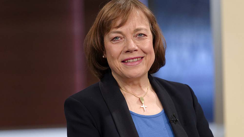 DIe EKD-Ratsvorsitzende Annette Kurschus war Gast bei "Anne Will"