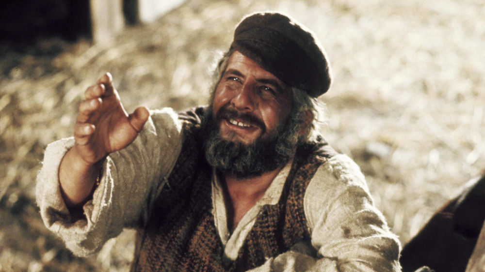 Chaim Topol, im Film "Anatevka" (1971) 