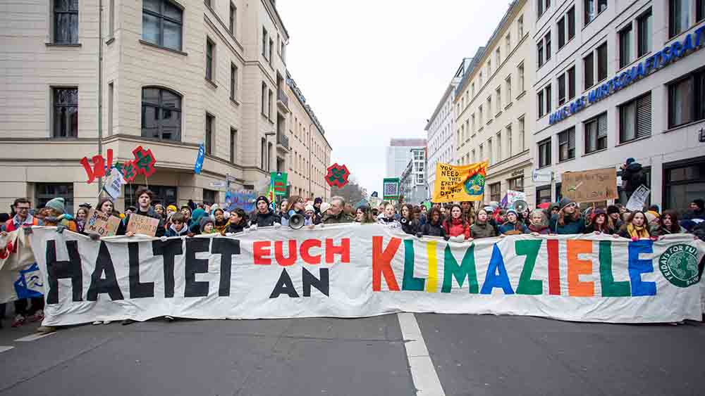 In Berlin hatten die Demonstrierenden eine klare Aufforderung an die Politik