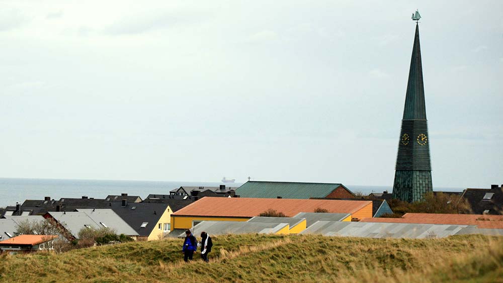 In der Helgoländer Kirche St. Nicolai predigt Pamela Hansen – und keine Künstliche Intelligenz