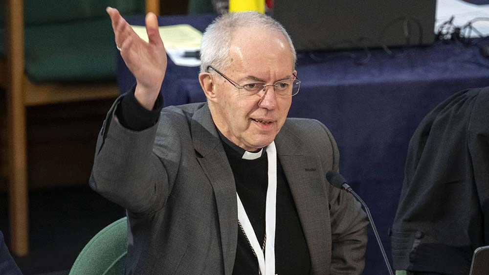 Justin Welby, Erzbischof von Canterbury