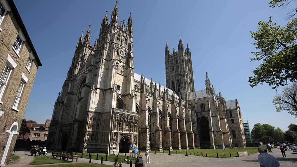 Die Kathedrale von Canterbury ist ein beliebtes Fotomotiv