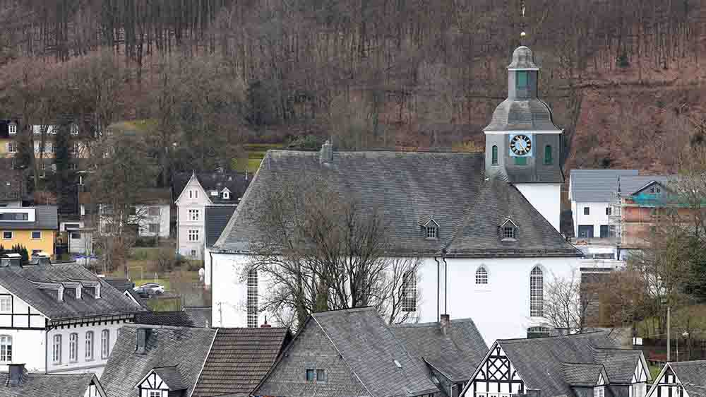 In der evangelischen Kirche von Freudenberg fand die Trauerfeier statt