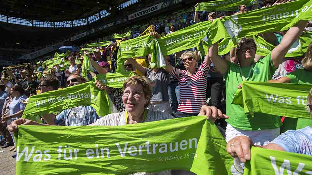 Volles Haus beim Kirchentag in Dortmund
