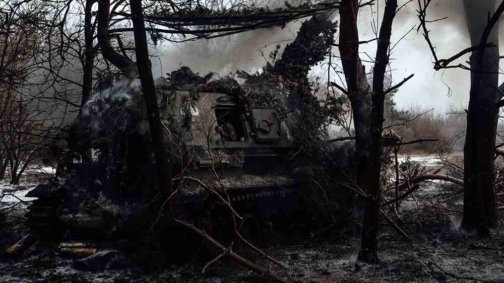 Über den Krieg in der Ukraine berichtet die Sendung der Deutschen Welle zu einem großen Teil