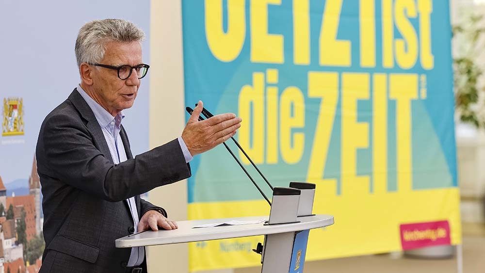 Kirchentagspräsident Thomas de Maizière