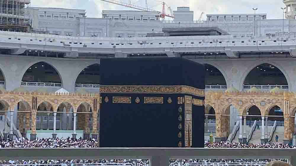 Im vergangenen Jahr wurde der Zugang zur Kaaba in Mekka wegen der Pandemie beschränkt