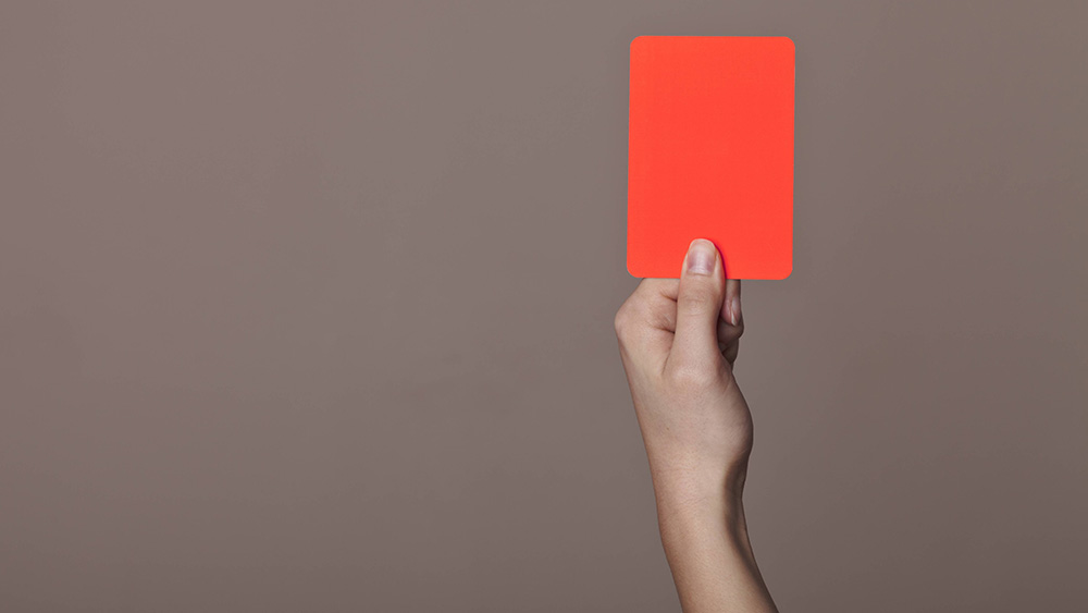 Rote Karte für Rassismus