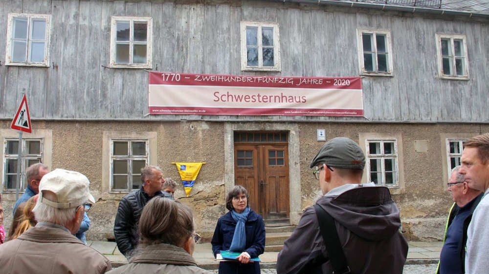 Die Schwesternhäuser in Kleinwelka sind ein Kulturdenkmal der Oberlausitz