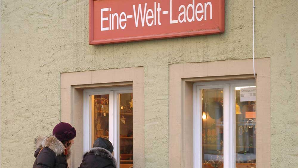 Eine-Welt-Laden 90-er Jahre