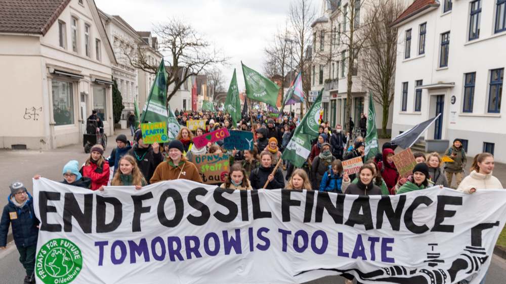 Fridays for Future Klimastreik in Oldenburg am vergangenen Freitag