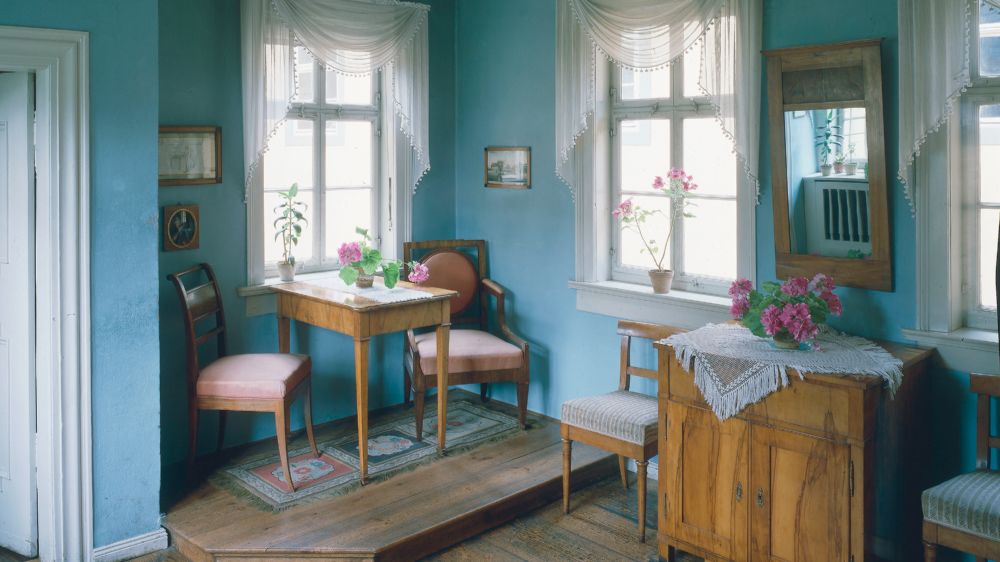 Liebgewordene Inszenierung - Das Christianezimmer im Goethehaus in Weimar (1985)