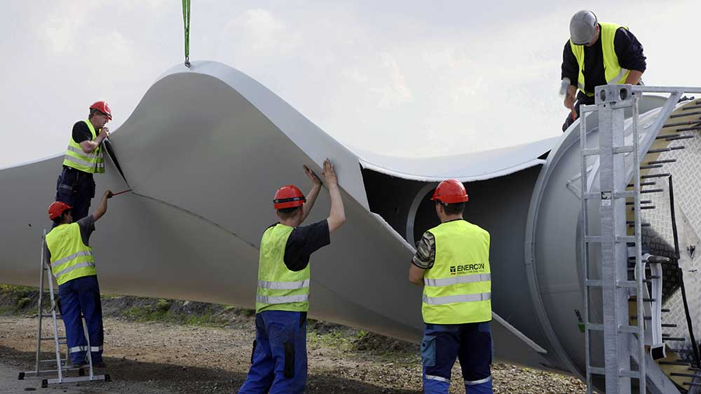 Für den Bau Von Windkraftanlagen fehlen in Deutschland Fachkräfte