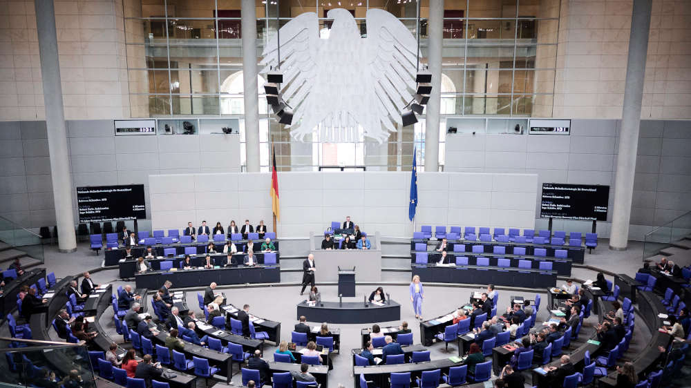 Plenarsitzung im Bundestag in Berlin (Archivbild)