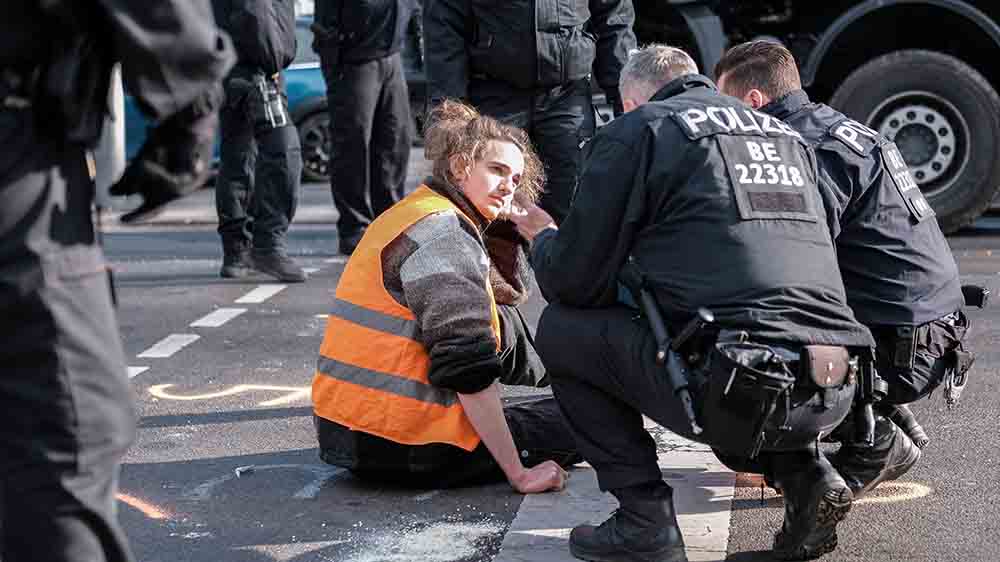 In den vergangenen Tagen störte die Letzte Generation den Autoverkehr in Berlin