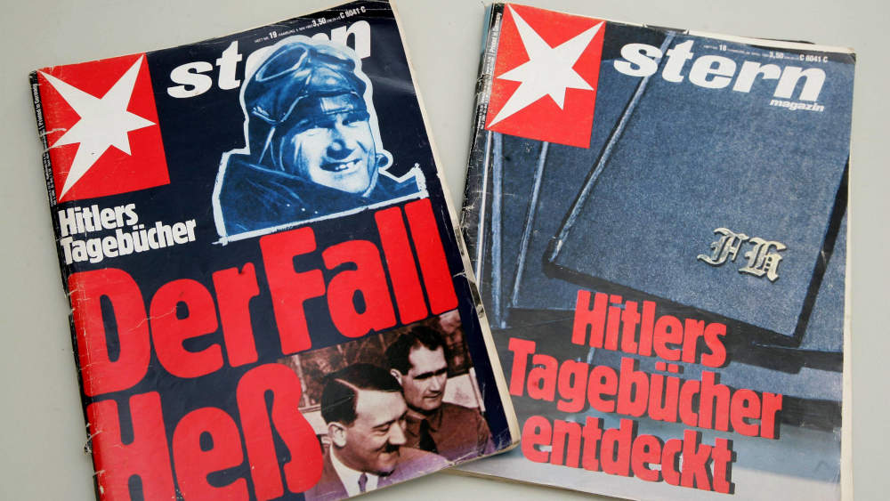Die Stern-Ausgaben über die Hitler Tagebücher
