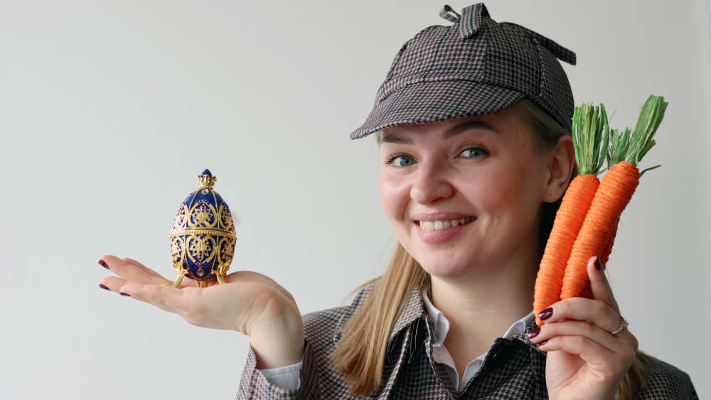  Sängerin Anastasiia Shevchuk will Kindern aus der Ukraine die deutschen Osterbräuche zeigen und ihnen helfen, sich zu Hause zu fühlen.