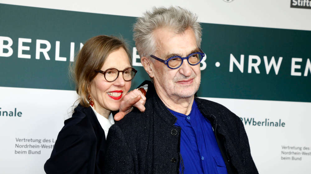 Filmemacher Wim Wenders mit Ehefrau Donata (Archivbild)