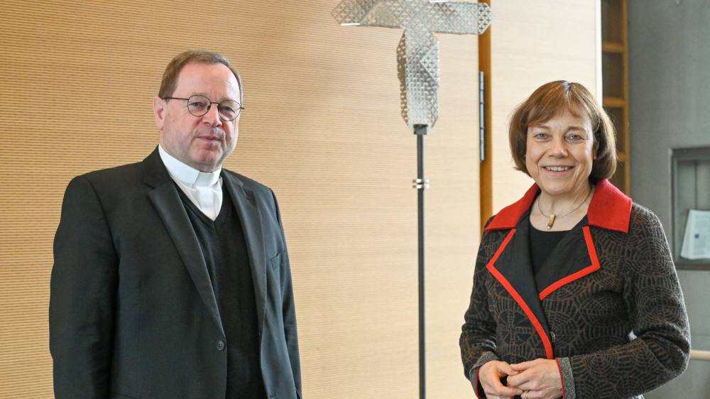 „Als Christinnen und Christen haben wir die Pflicht, uns einzubringen“ – Georg Bätzing (DBK) und Annette Kurschus (EKD)