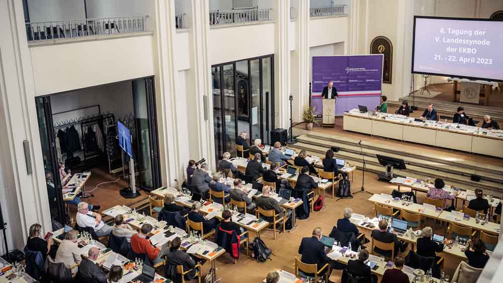 Die Synodalen von oben