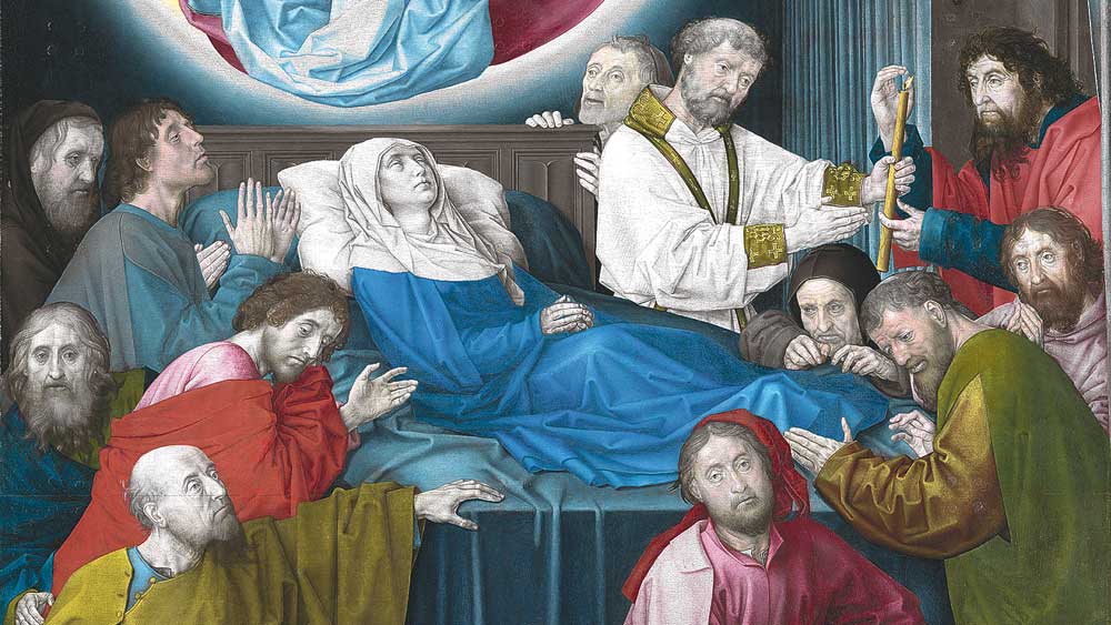 Image - Bildbetrachtung: „Marientod“