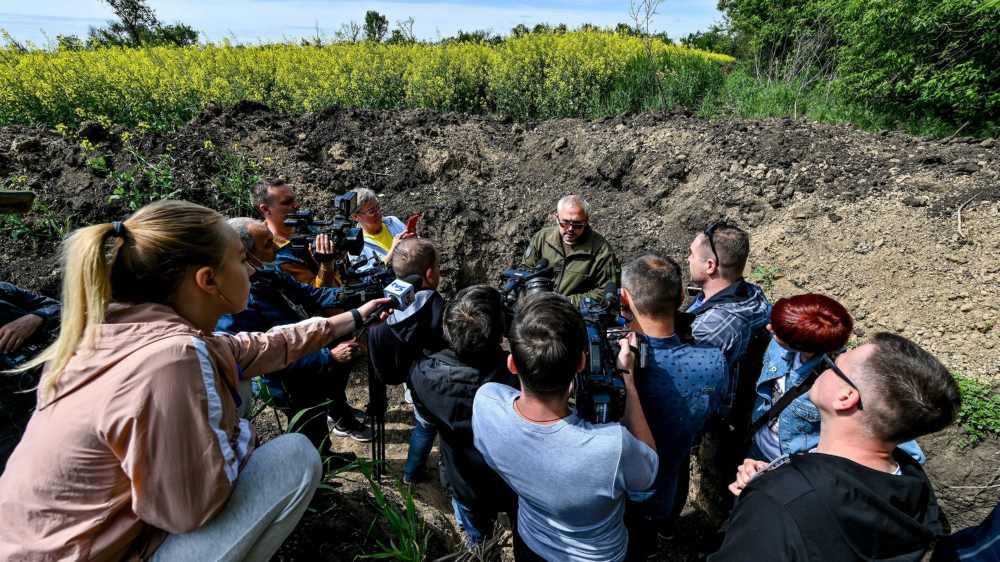 Seit Februar 2022 wurden 15.000 internationale Journalistinnen und Journalisten in der Ukraine akkreditiert