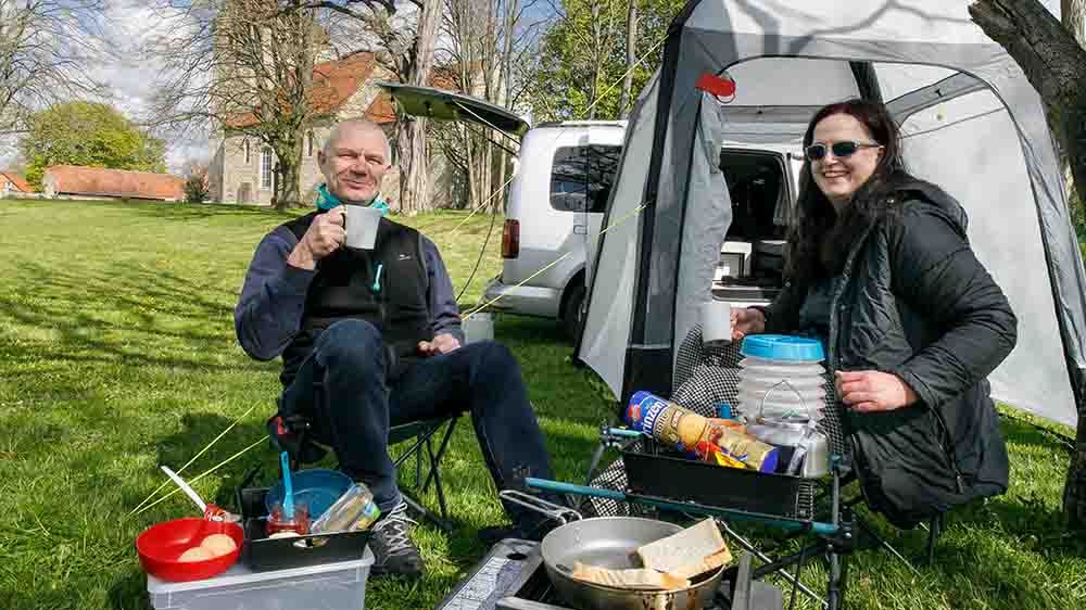 Image - Camping unterm Kirchturm