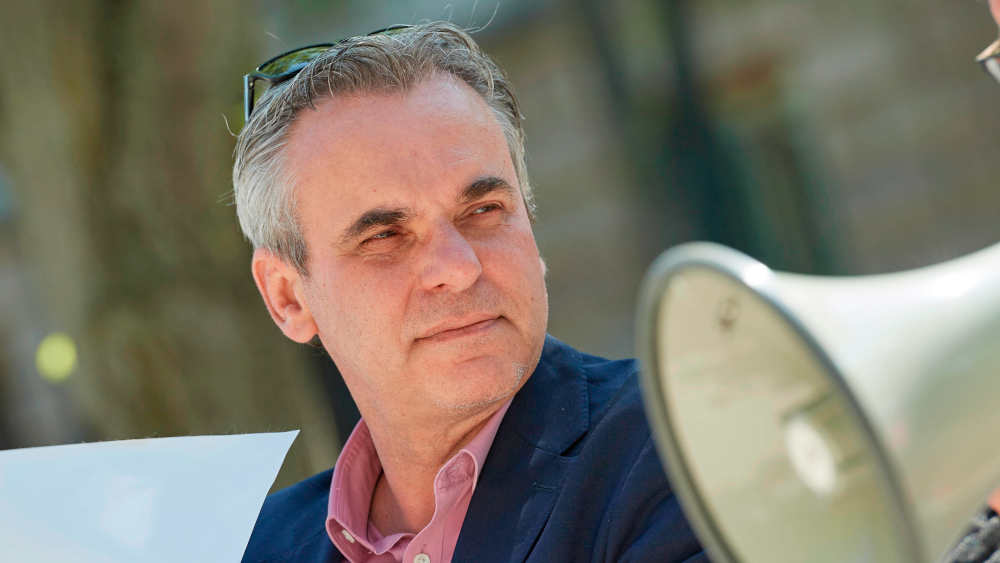 Frank Überall, Vorsitzender des Deutschen Journalistenverbandes