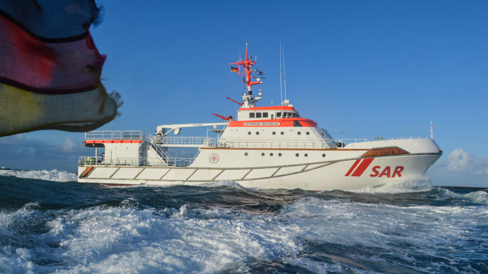 Das Schiff der Deutschen Gesellschaft zur Rettung Schiffbüechiger (DGzRS) wurde am 27. Juni 2003 getauft