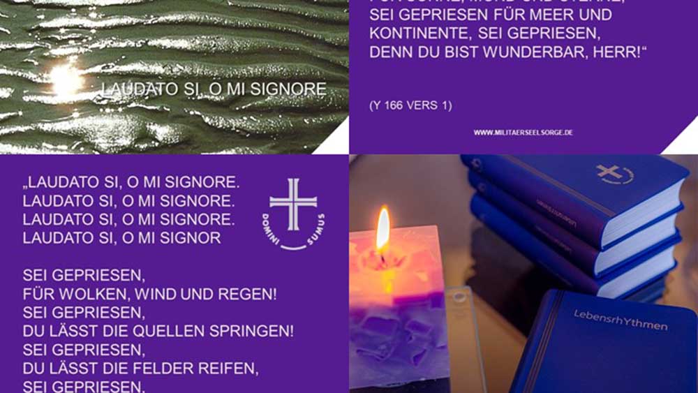 Eine Liedvorstellung des EKA auf Facebook