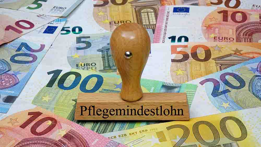 Der Mindestlohn in der Pflege ist erhöht worden