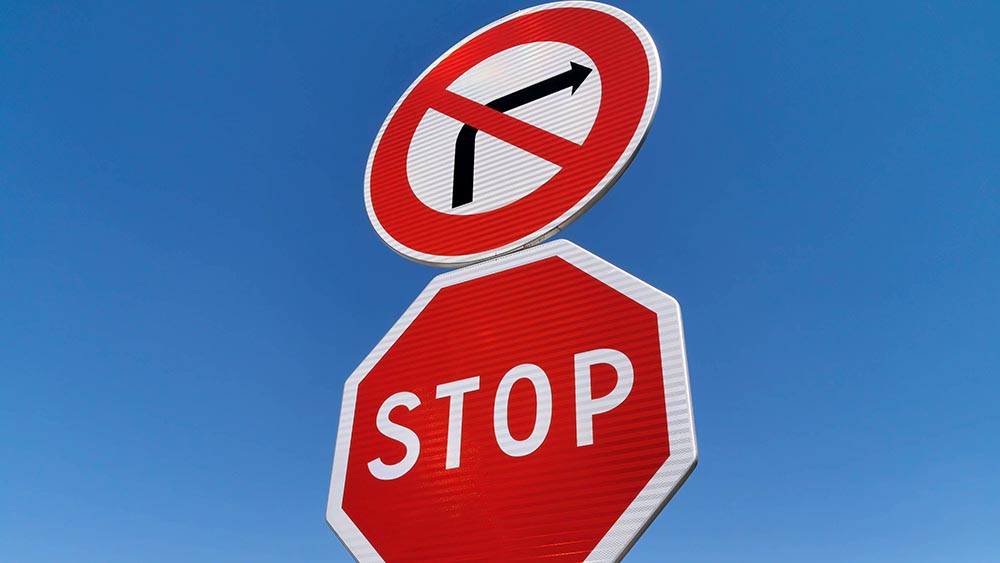 Rechts abbiegen ist keine gute Idee