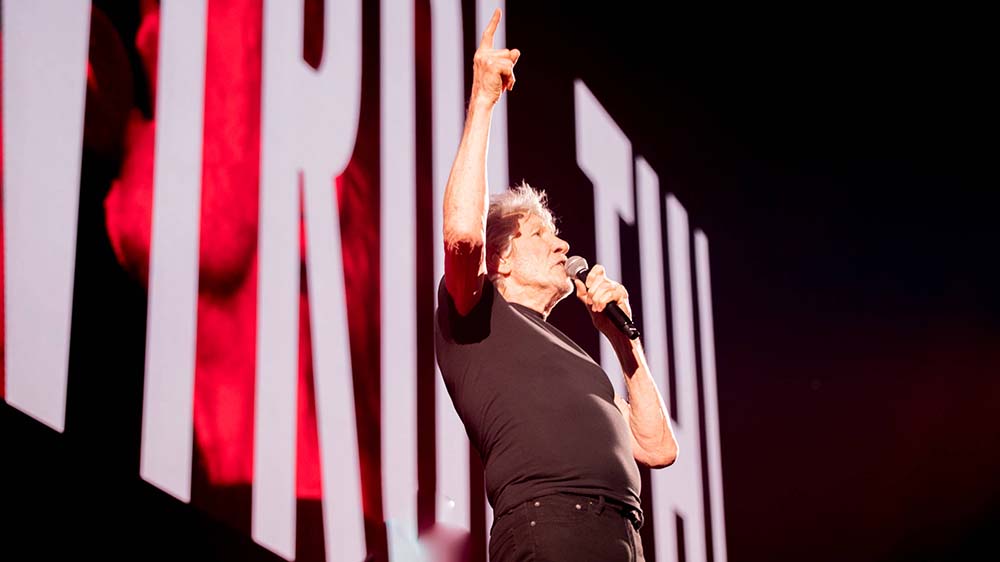 Roger Waters bei seinem Konzert im italienischen Bologna
