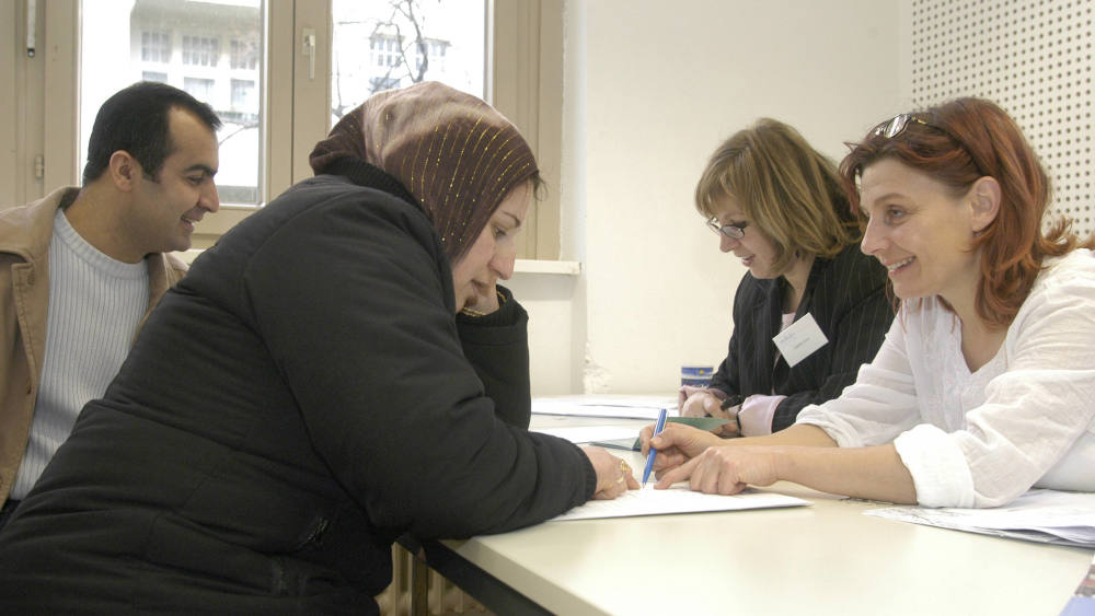 Vor dem Ehegattennachzug werden Grundkenntnisse der deutschen Sprache vorausgesetzt.