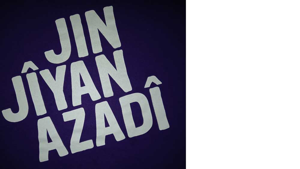 Slogan: Frauen-Leben-Freiheit