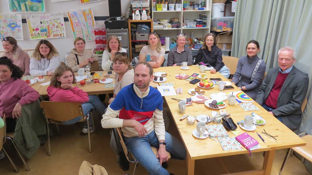 Image - Gehörlosenfrühstück mit Menschen aus der Ukraine