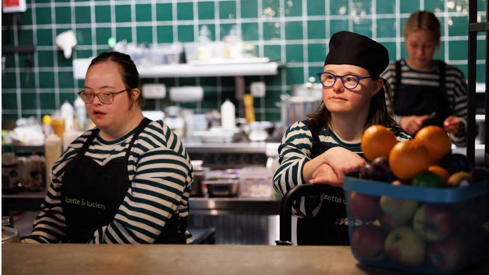 Gehandicapte als Servicekraft