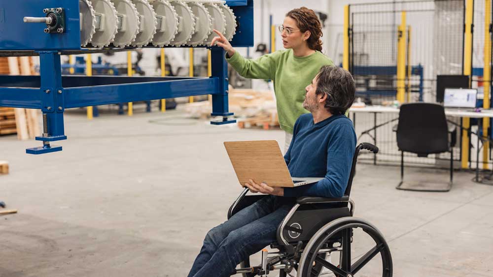 Image - Inklusion: Mit dem Rollstuhl zur Arbeit