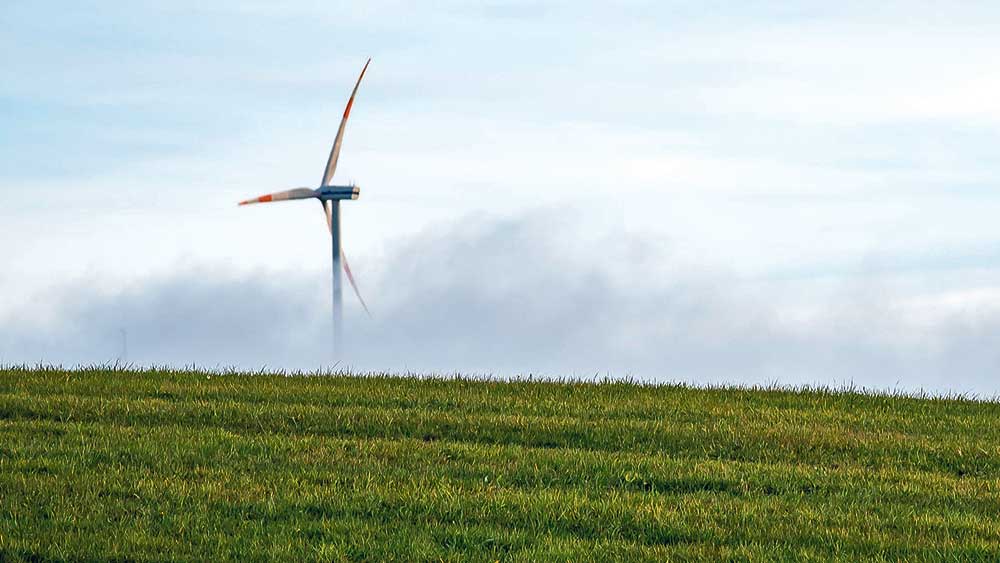 Symbolfoto eines Windrads