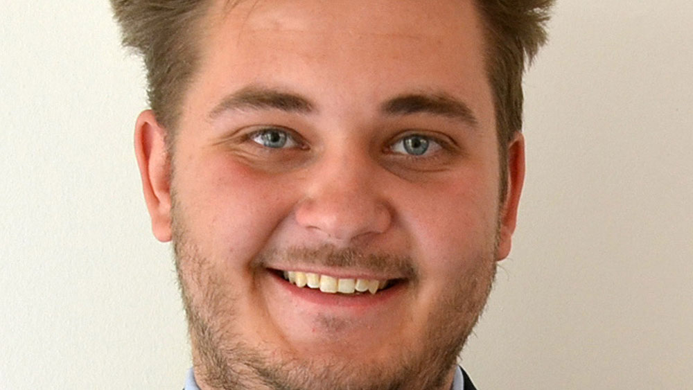 Yannik Reckner ist im Vorstand der EJBO und Mitglied der Kirchenleitung